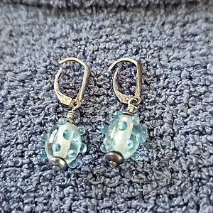 Fun Blue Earrings